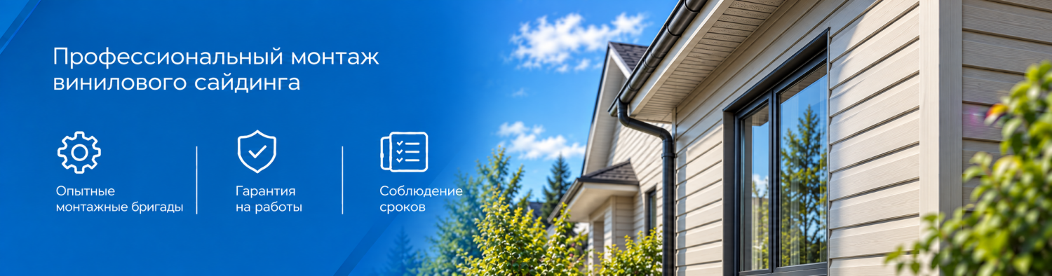 Монтаж винилового сайдинга Монтаж винилового сайдинга