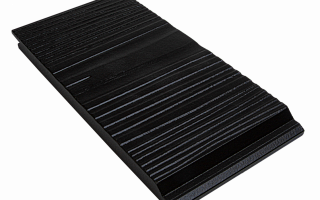 Фиброцементный сайдинг EkoBoard Classic RAL 9011