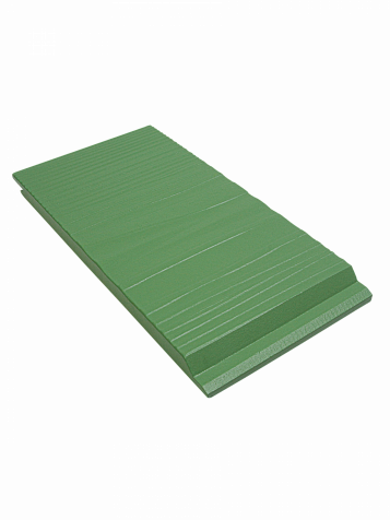 Фиброцементный сайдинг EkoBoard Click RAL 6021