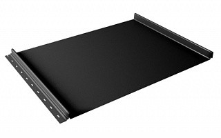 Кликфальц Grand Line 0,45 Drap TX с пленкой на замках RAL 9005 черный